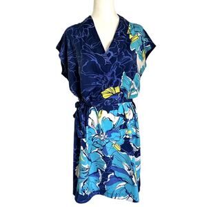 Tropical Vacation Slip Dress with Tie Belt Light and Comfy Medium